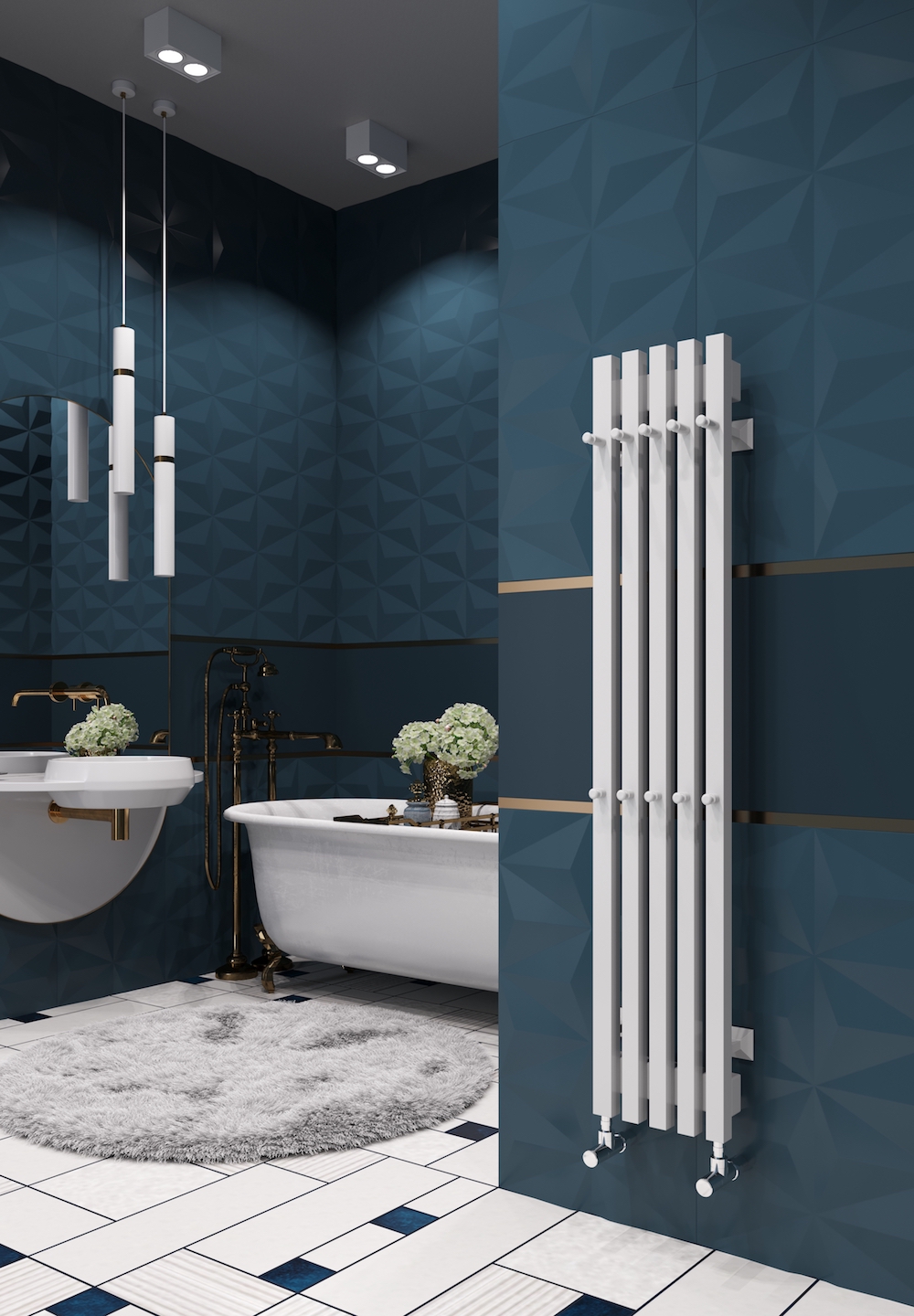 Полотенцесушитель и радиатор ЦДМ INOX K30 V