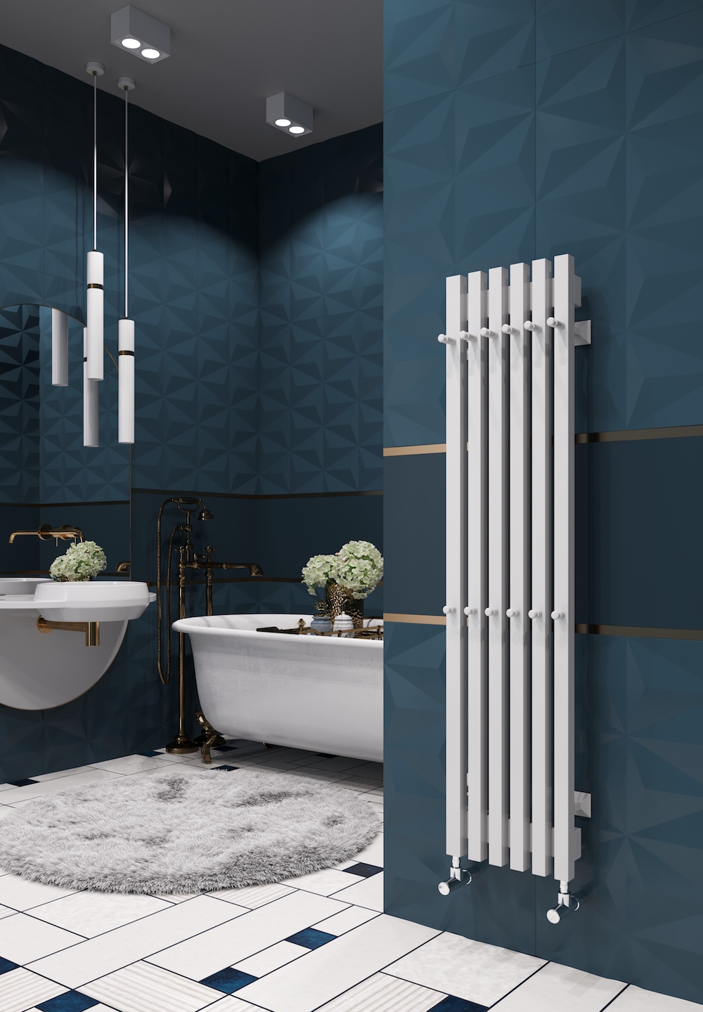Полотенцесушитель и радиатор ЦДМ INOX K30 V