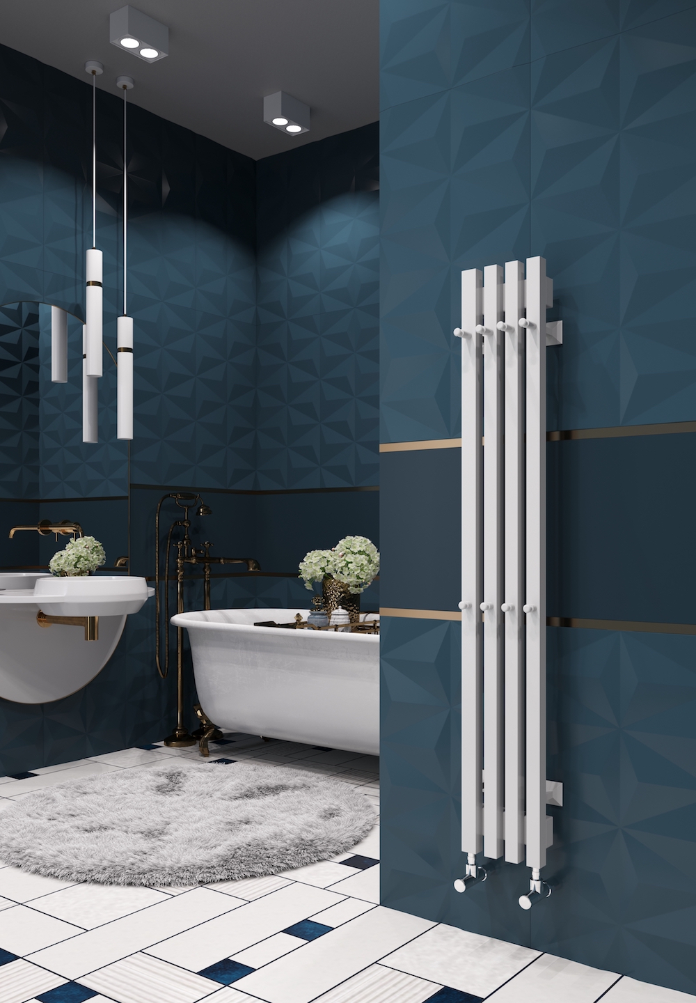 Полотенцесушитель и радиатор ЦДМ INOX K30 V